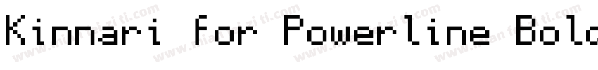 Kinnari for Powerline BoldForPowerl字体转换